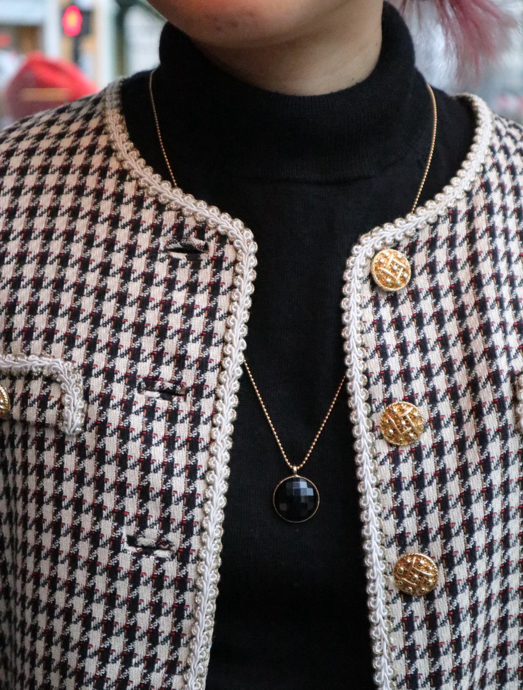 Collier noir